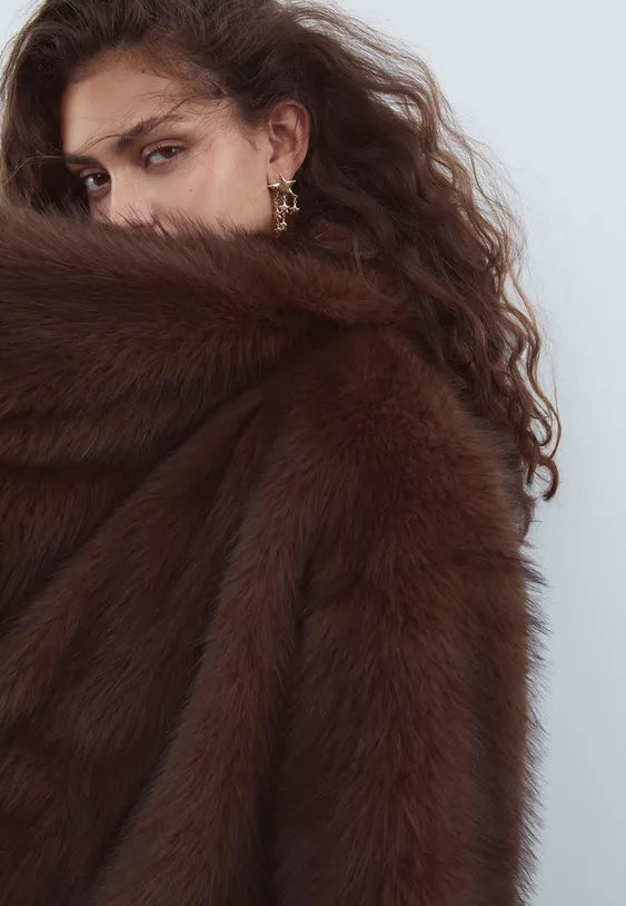 Faux Fur Coat