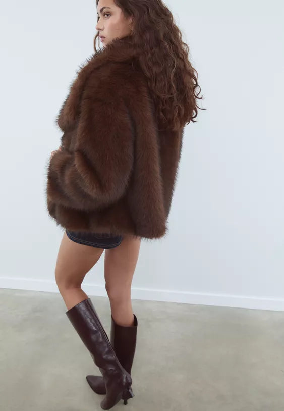 Faux Fur Coat