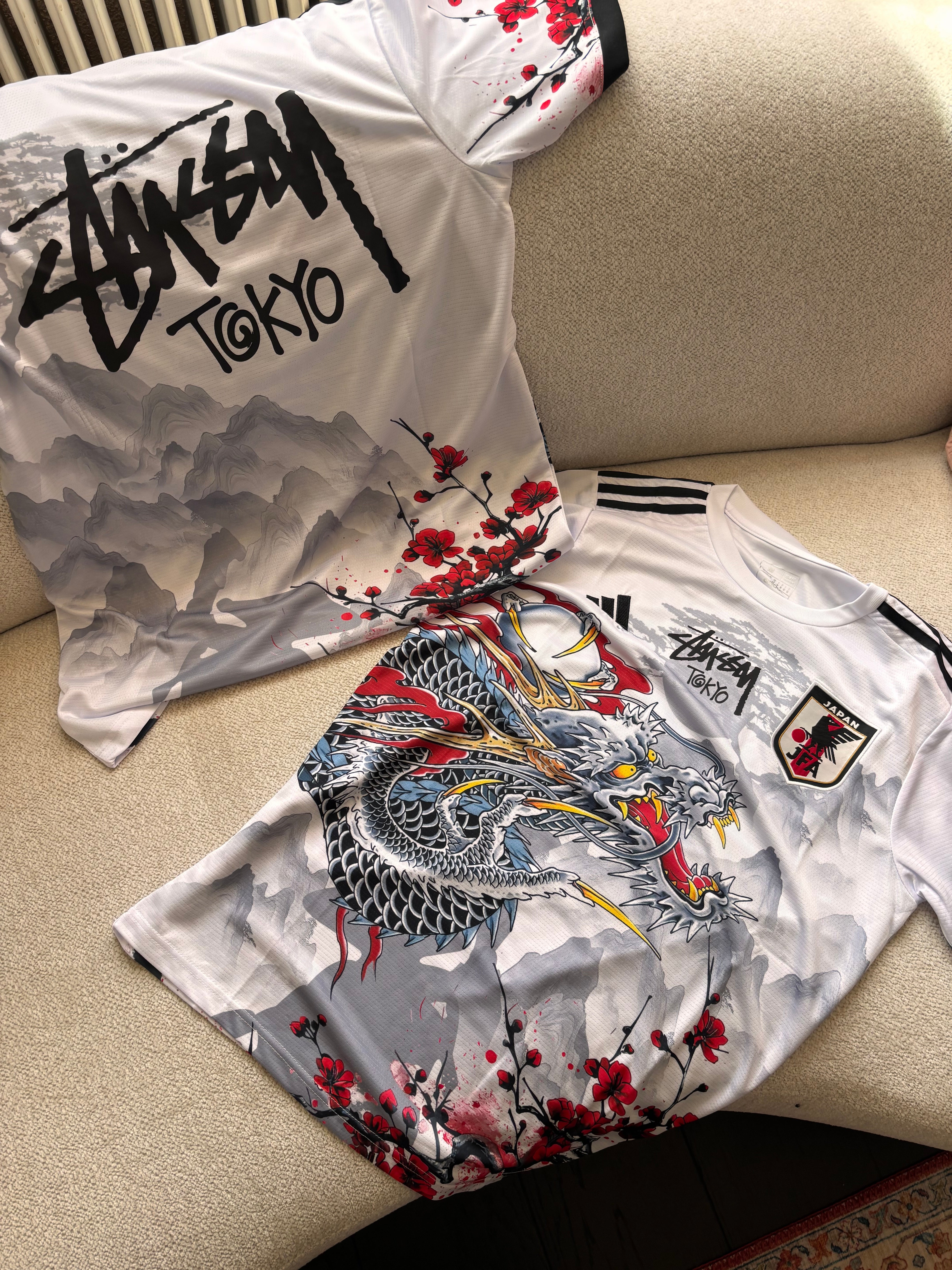 STÜSSY x “JAPAN” - RED DRAGON