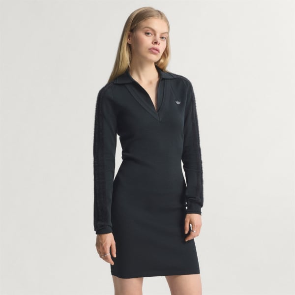 Long Sleeve Collared Dress
