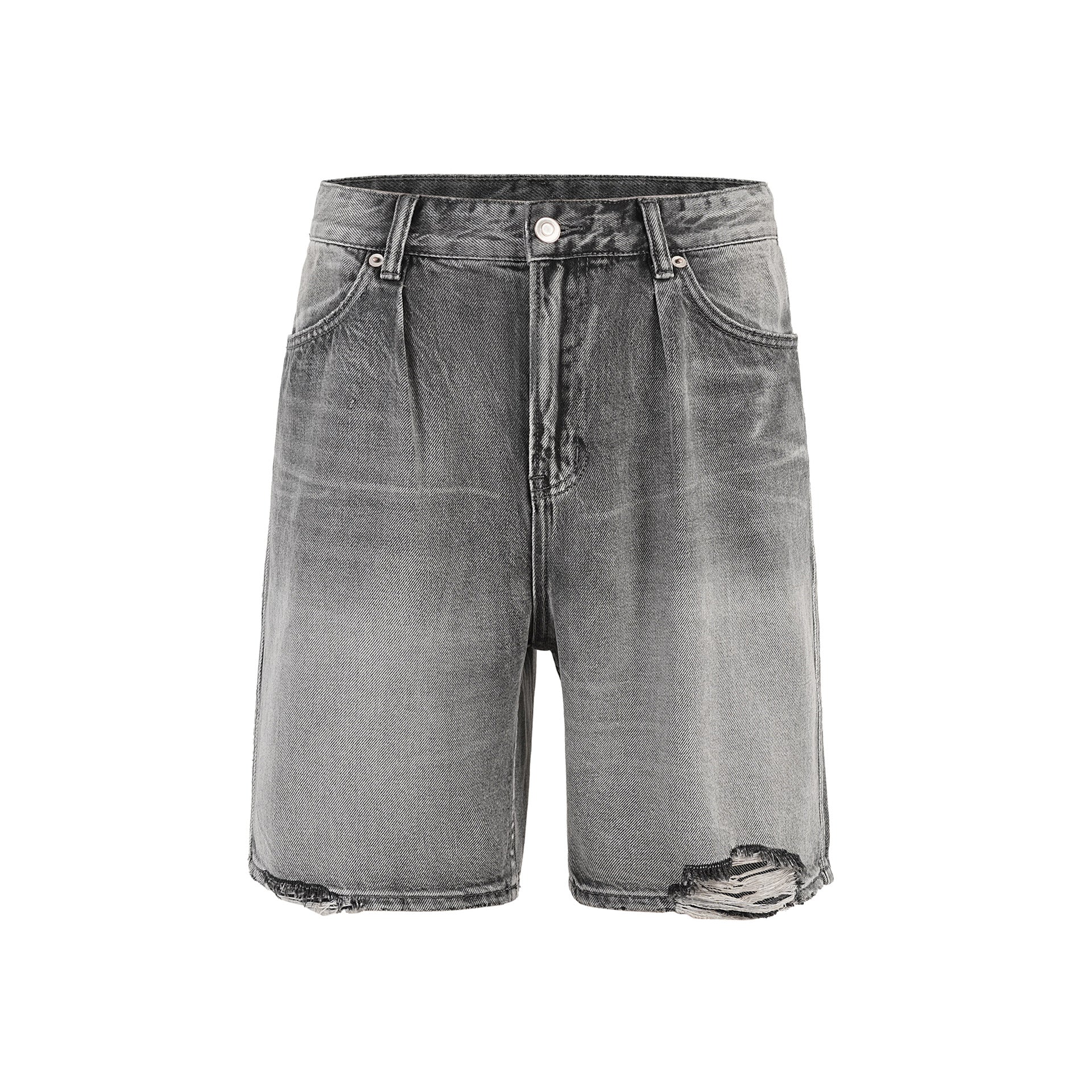 SAUVAGE - DENIM SHORTS