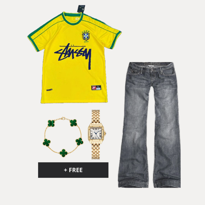 VIRAL OUTFIT - Golden Breeze