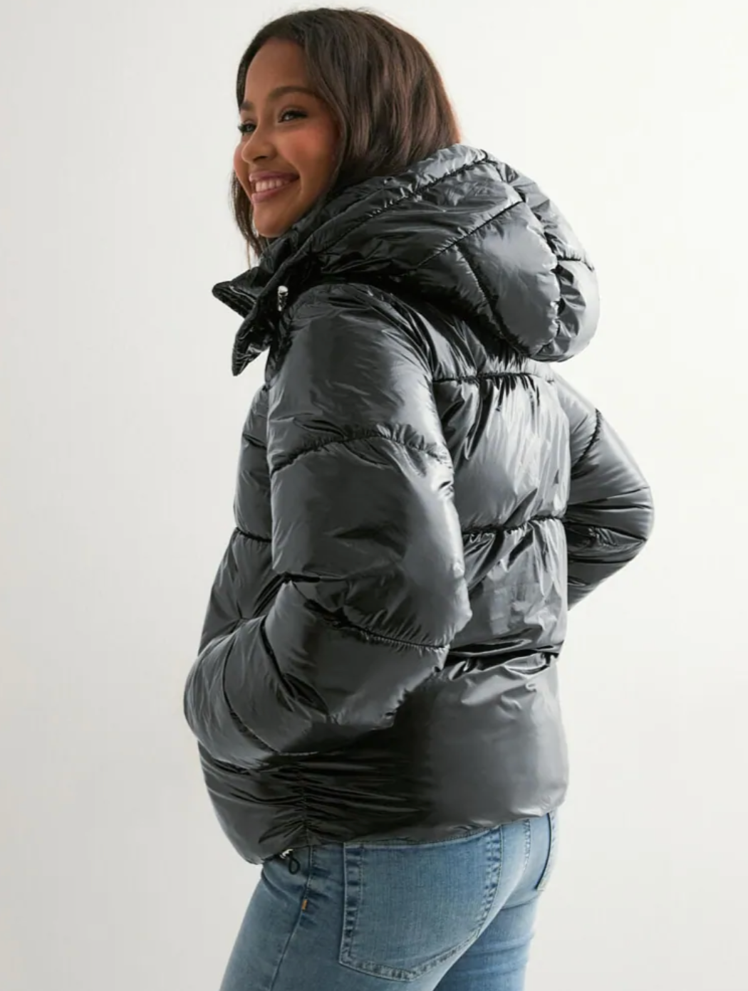 Shiny Puffer Jacket