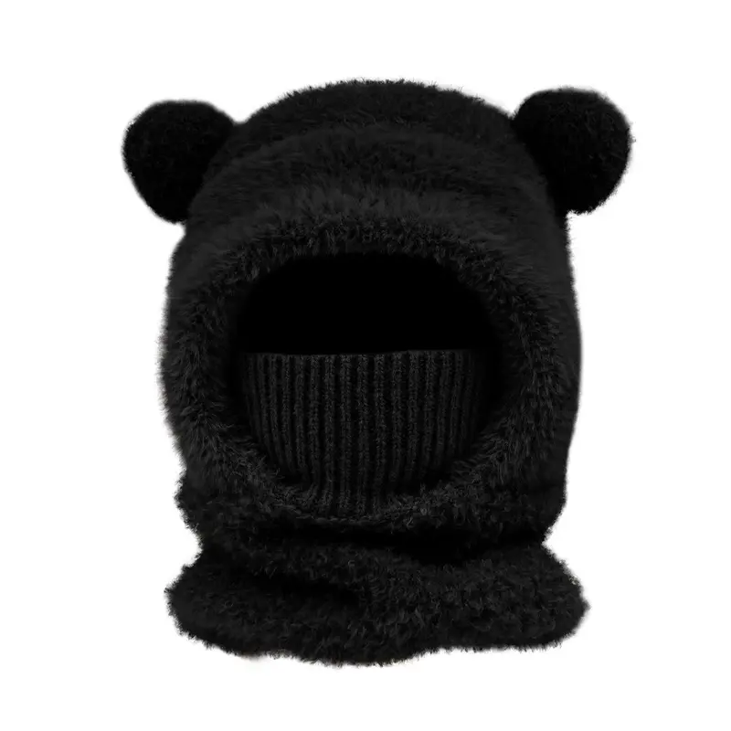 Stylish and Cute Bear-Ear Design Windproof Hat