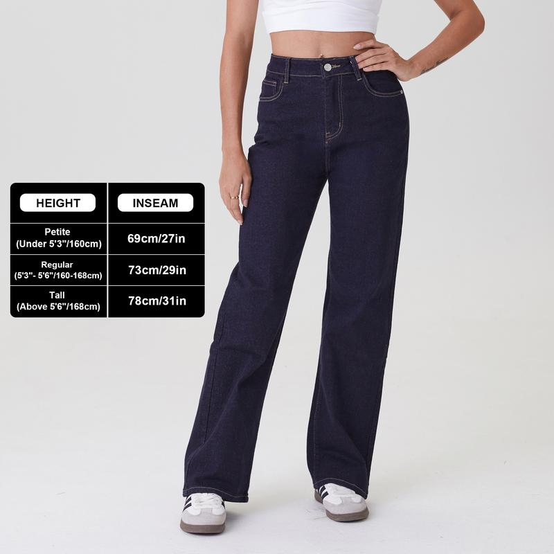Woman High Waist Stretch Jeans