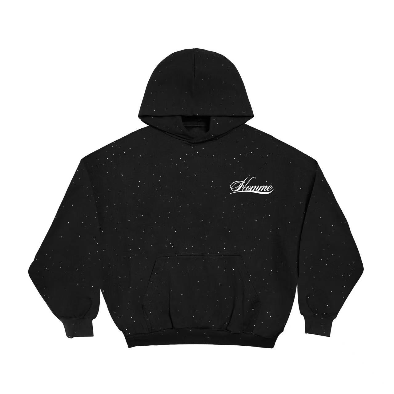 Unisex Rhinestone Hoodie