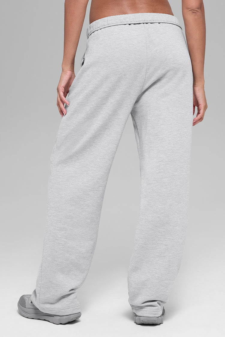 Accolade Straight Leg Sweatpant & Neck Pullover Set