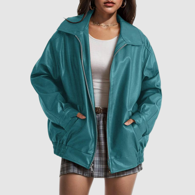 Womens Oversized Leather Jackets